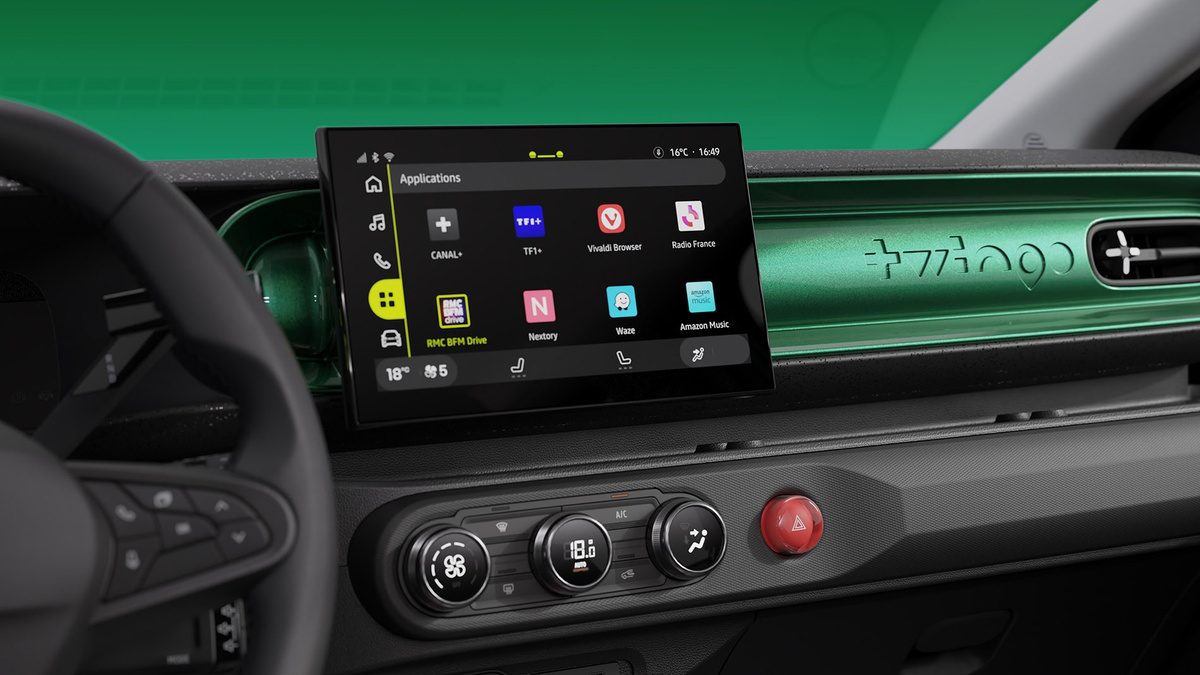 For the first time in a French car, you can personalize your radio