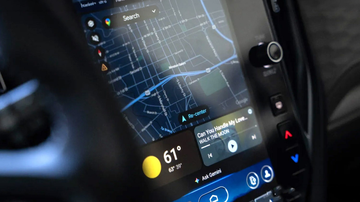 Voilà à quoi pourrait ressembler les commandes de climatisation dans Android Auto