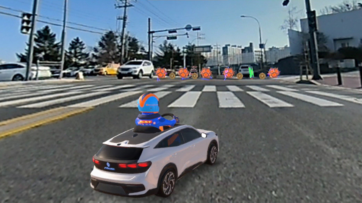 Le Renault Filante intègre un jeu vidéo très innovant développé par un équipementier français