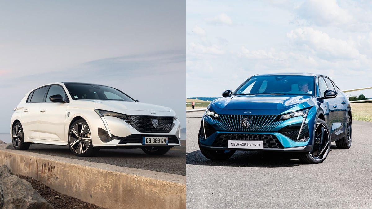 The gap between Peugeot 308 and 408 worldwide in 2025 might surprise you