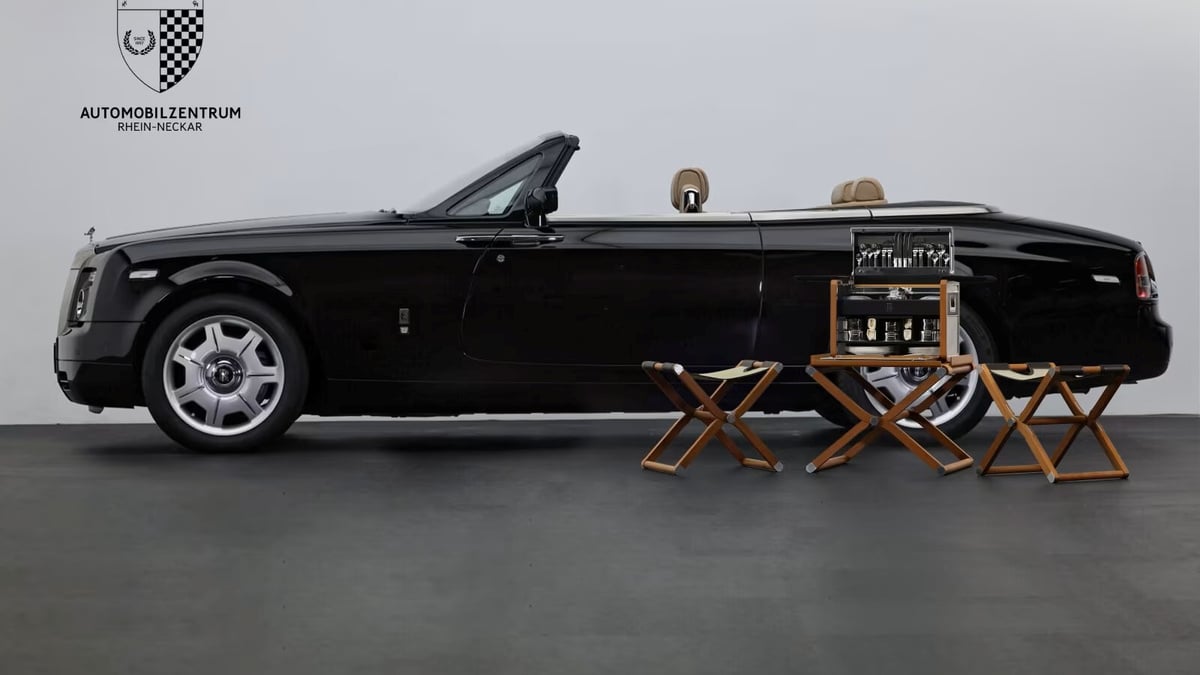 Un panier de pique-nique plus cher qu’une voiture neuve ? Cette Rolls-Royce a une option d’apparence anodine mais à un prix record