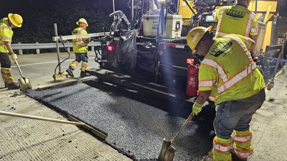 In Texas, innovative asphalt made from recycled plastic withstands heat and traffic better