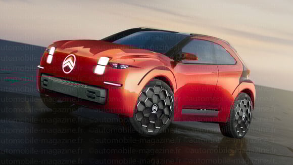 En 2028, Citroën lanzará un sucesor 100% eléctrico del C1; su diseño evocará a un famoso predecesor. © Didier RIC