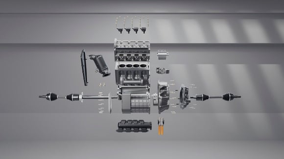 Horse (Renault) presenta un motor híbrido que alcanza 3,3 L/100 km y una eficiencia del 44,2 %, alimentado por gasolina renovable. Una demostración técnica con implicaciones industriales. © Horse