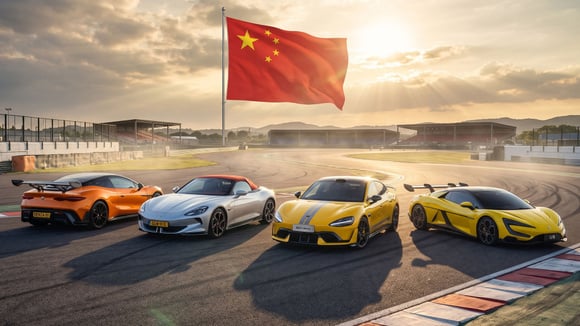 Les constructeurs chinois affichent de grandes ambitions, mais tous ne disposent pas des volumes et des moyens financiers nécessaires pour durer. Les prochaines années pourraient profondément rebattre les cartes. © Image générée par l'IA