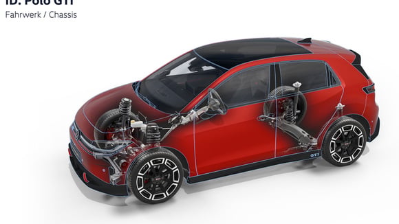 The running gear of the Volkswagen ID.Polo GTI © Volkswagen