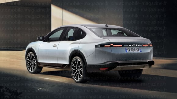 El sedán Dacia Spacer tendrá portón trasero. © Didier RIC
