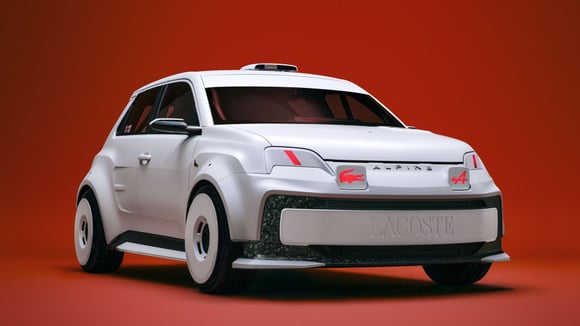 Le showcar Alpine Lacoste A290 Rallye © Alpine