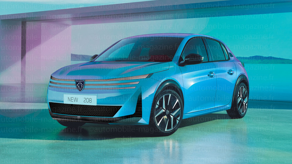 El Peugeot 208 de segunda generación sufrirá un segundo lavado de cara con una importante actualización estética para armonizar su aspecto con el del nuevo Peugeot e-208. © Didier RIC