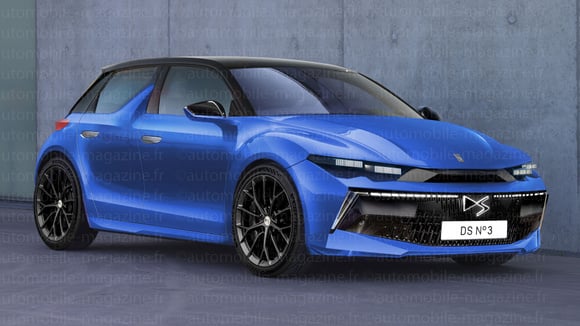 El futuro DS N°3 lucirá un estilo que rompe radicalmente con el del DS N°8 y el DS N°7. © Didier RIC