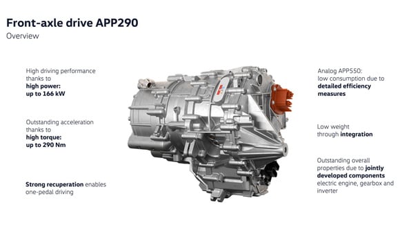 The Volkswagen ID.Polo GTI has the APP290 electric motor. Â©Volkswagen
