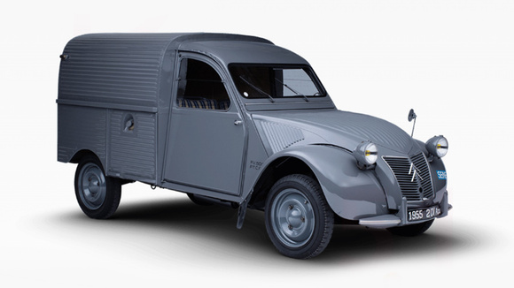 JRD Citroën 2 CV Camionnette 1/43 - Version Peu Fréquente - Gris