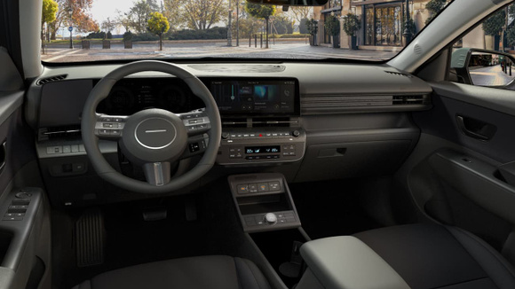 La planche de bord de l'actuel Hyundai Kona. © Hyundai