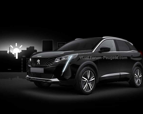 Nouvelles images en fuite pour le futur Peugeot 3008 restylé - L ...